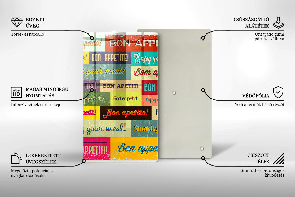 De vidrio templado Subtítulos Buen provecho idiomas
