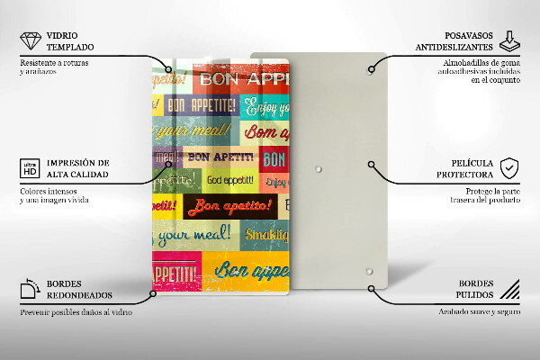 De vidrio templado Subtítulos Buen provecho idiomas