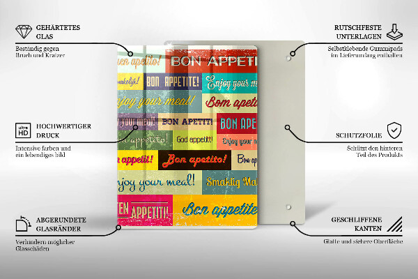 De vidrio templado Subtítulos Buen provecho idiomas