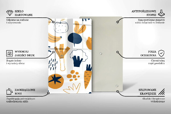 De vidrio templado Ilustración de comida