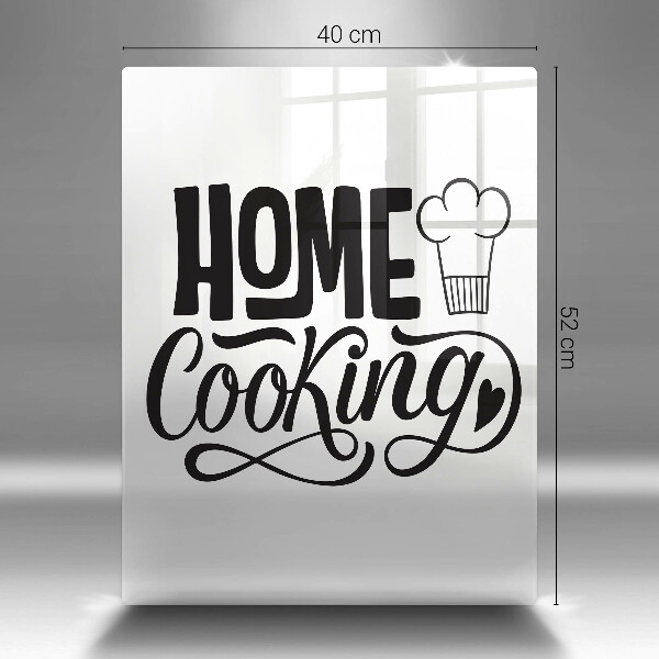 De vidrio templado Home cooking
