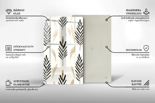 De vidrio templado Plantas bohemias