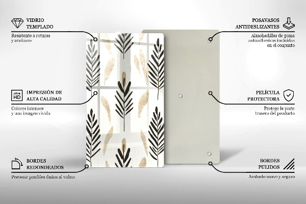 De vidrio templado Plantas bohemias