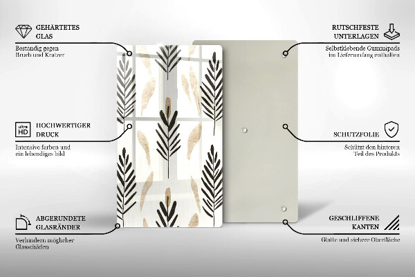 De vidrio templado Plantas bohemias