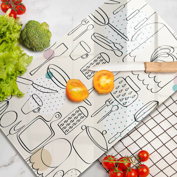 De vidrio templado Accesorios de cocina