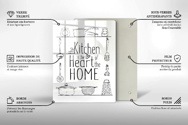 De vidrio templado Inscripción frase