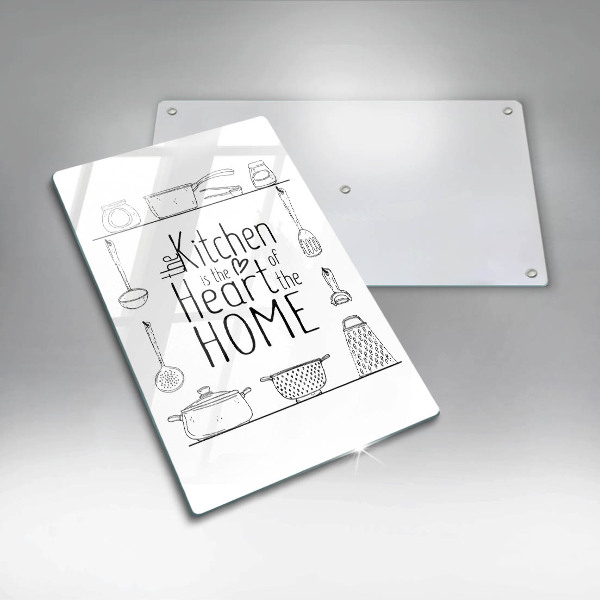 De vidrio templado Inscripción frase