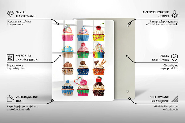 De vidrio templado Ilustración de magdalena