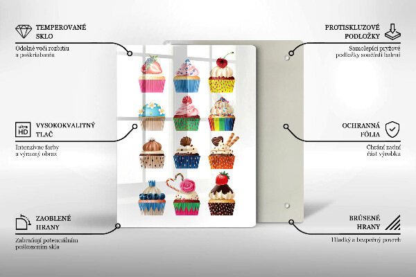 De vidrio templado Ilustración de magdalena