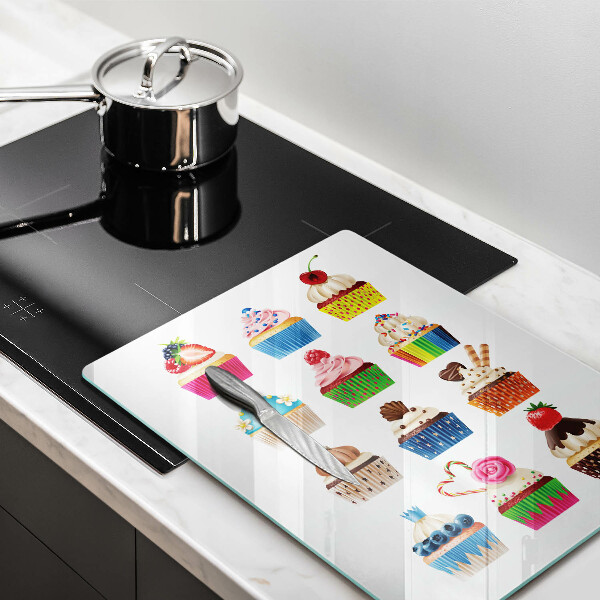 De vidrio templado Ilustración de magdalena