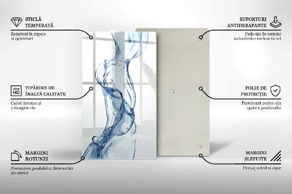 De vidrio templado Agua limpia