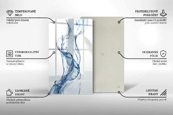 De vidrio templado Agua limpia