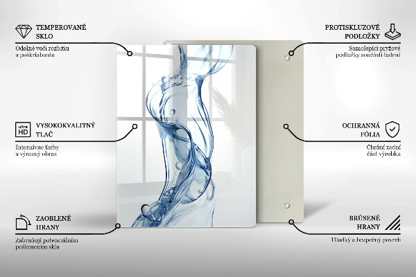 De vidrio templado Agua limpia