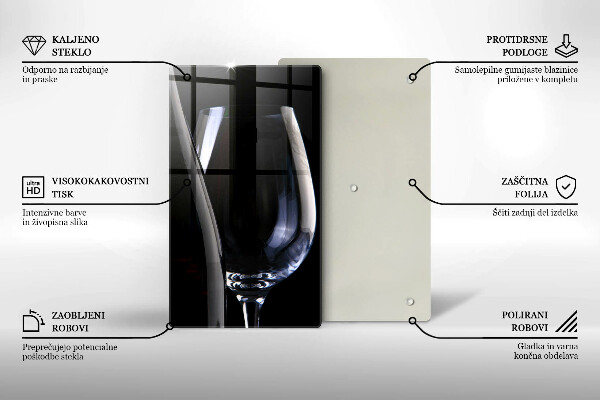 De vidrio templado Vidrio y botella