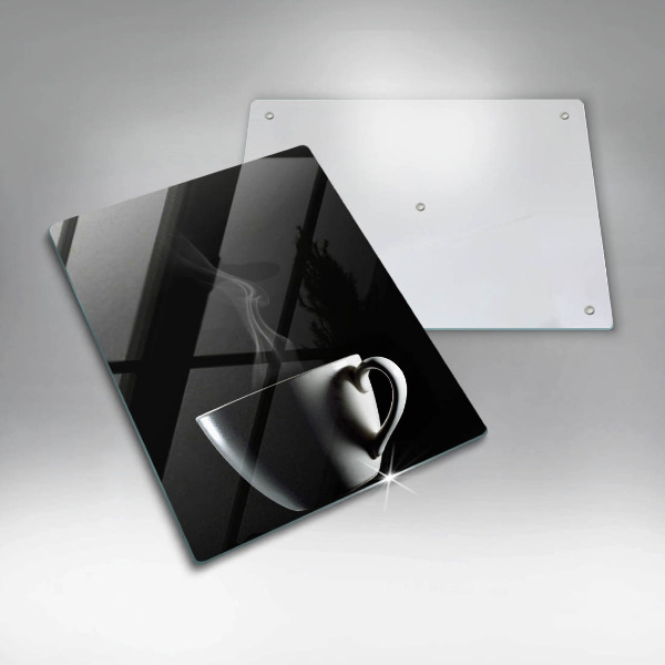 De vidrio templado Una taza de té