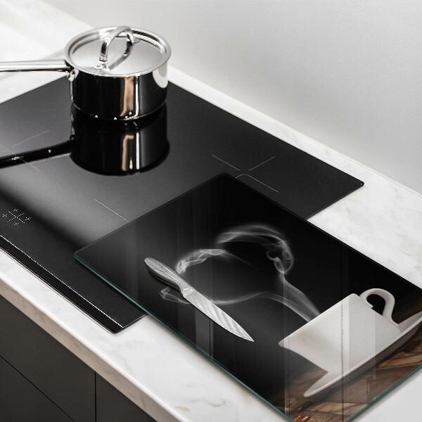 De vidrio templado Corazón de taza de café