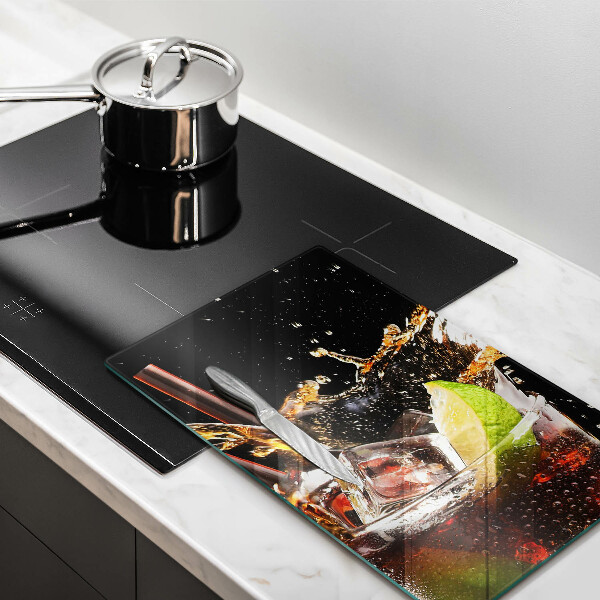 De vidrio templado beber con hielo