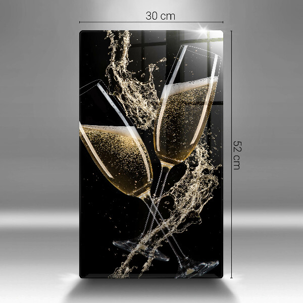 De vidrio templado Copas de champán