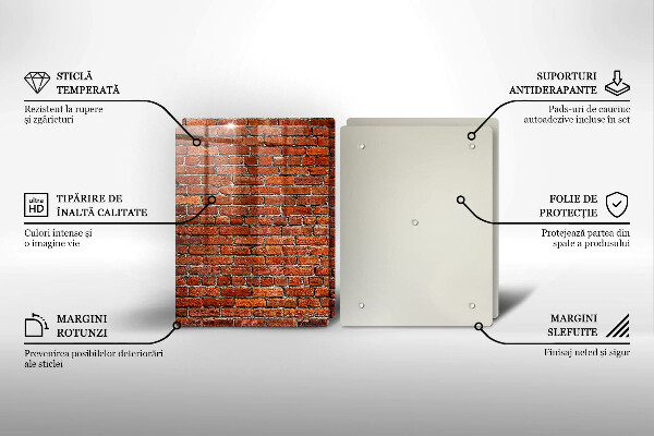 De vidrio templado Muro de pared de ladrillo