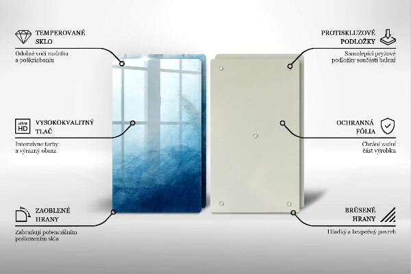 De vidrio templado Fondo abstracto