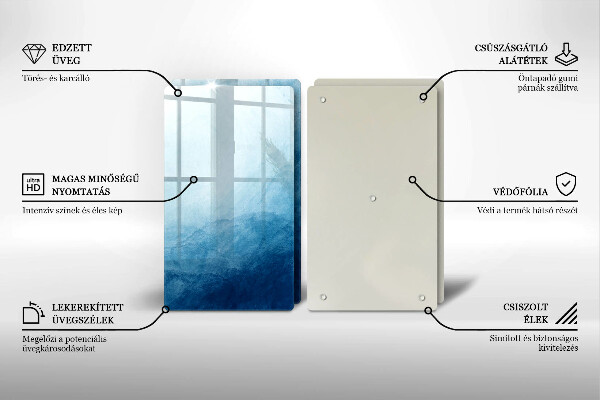 De vidrio templado Fondo abstracto