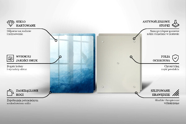 De vidrio templado Fondo abstracto