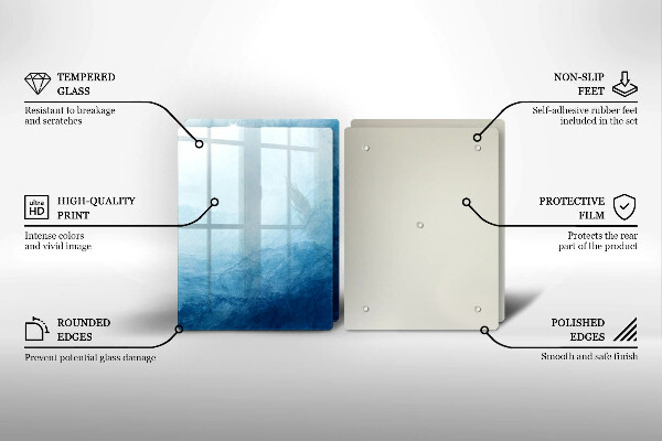 De vidrio templado Fondo abstracto