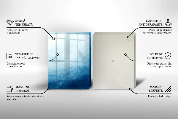 De vidrio templado Fondo abstracto