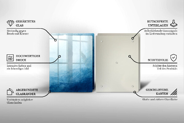 De vidrio templado Fondo abstracto