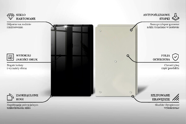 De vidrio templado De color negro