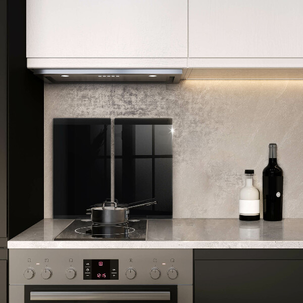 De vidrio templado De color negro