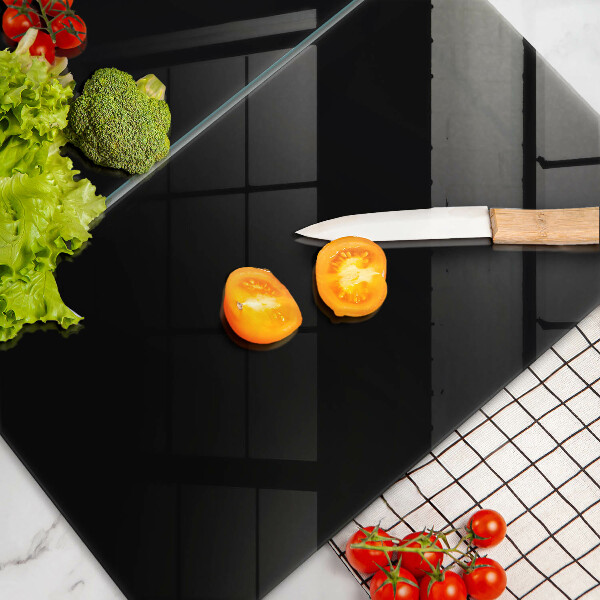 De vidrio templado De color negro