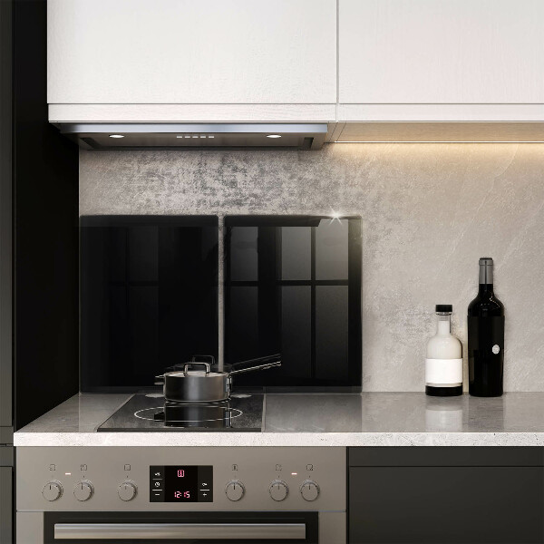 De vidrio templado De color negro