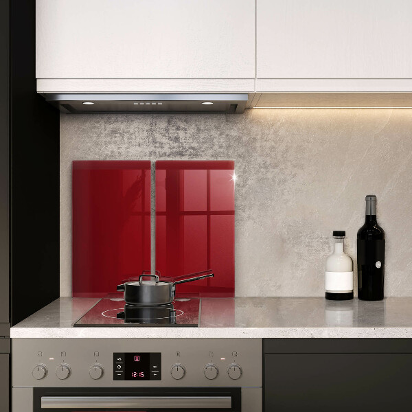 De vidrio templado Color rojo