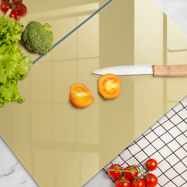 De vidrio templado Amarillo