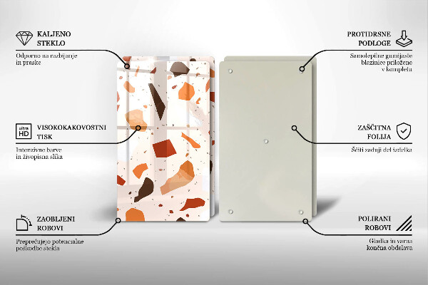 De vidrio templado Gres decorativo