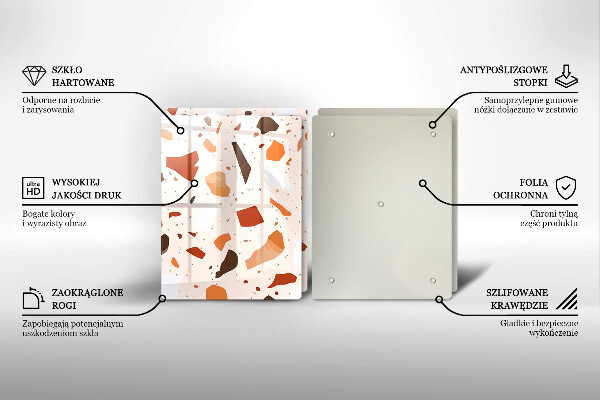 De vidrio templado Gres decorativo