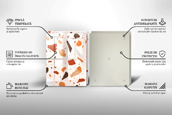 De vidrio templado Gres decorativo