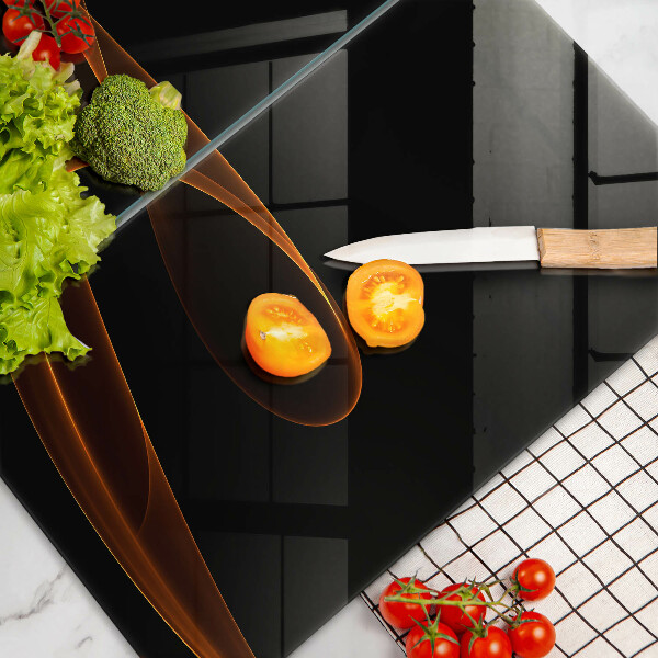 De vidrio templado Líneas abstractas