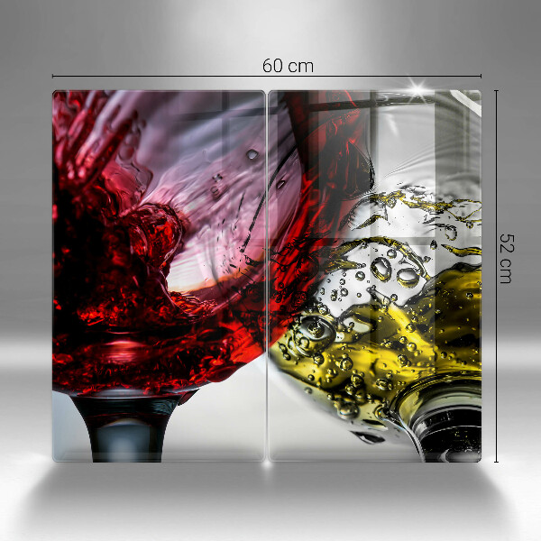 De vidrio templado Vasos de vino