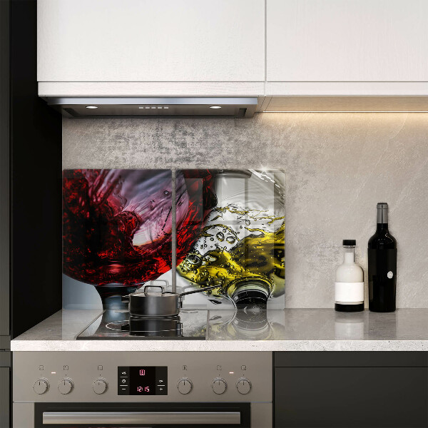 De vidrio templado Vasos de vino