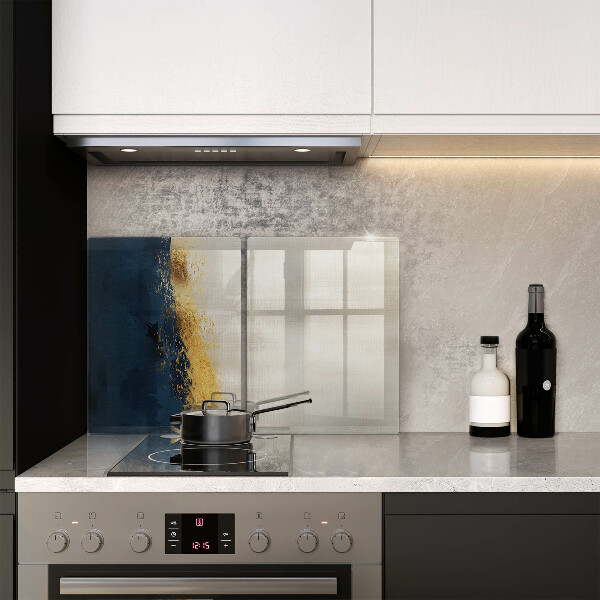 De vidrio templado Abstracción de oro