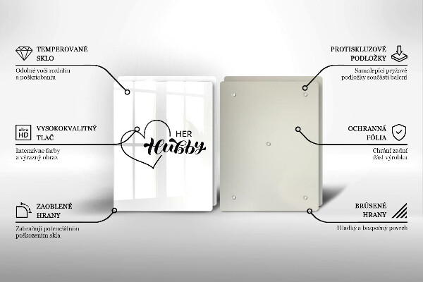 De vidrio templado Inscripción frase patrón