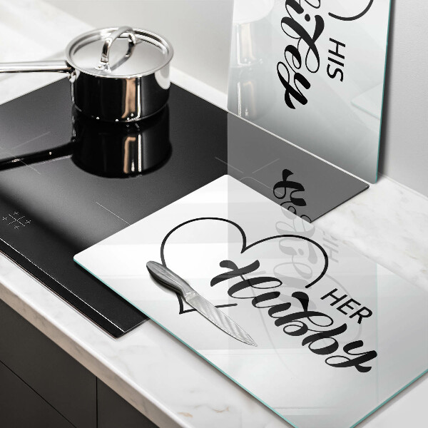 De vidrio templado Inscripción frase patrón