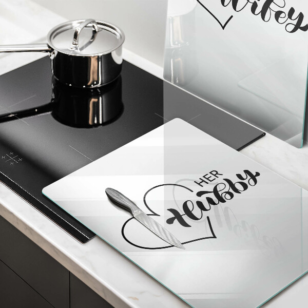 De vidrio templado Inscripción frase patrón