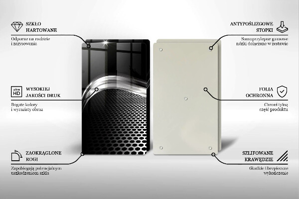 De vidrio templado Estructura metálica