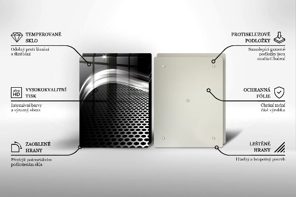 De vidrio templado Estructura metálica