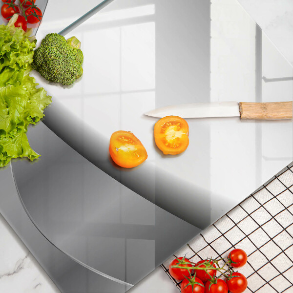 De vidrio templado Diseño de líneas abstractas