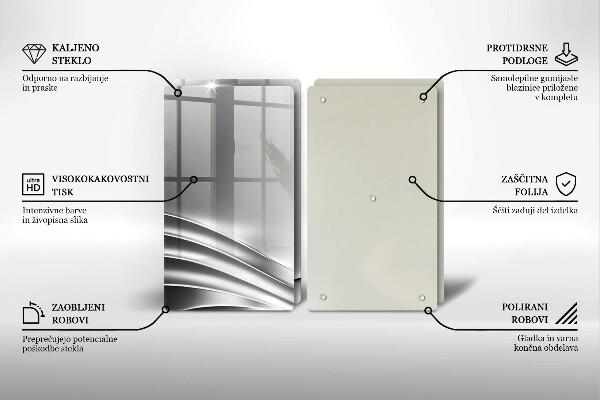 De vidrio templado Estructura metálica