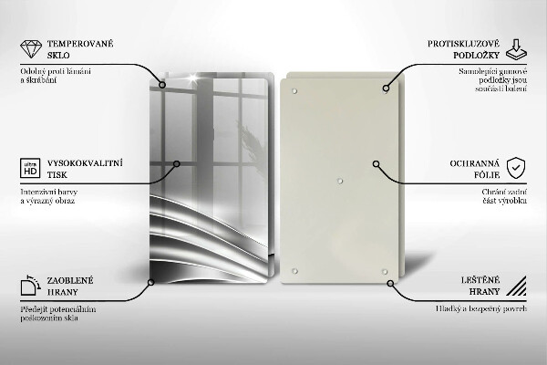 De vidrio templado Estructura metálica